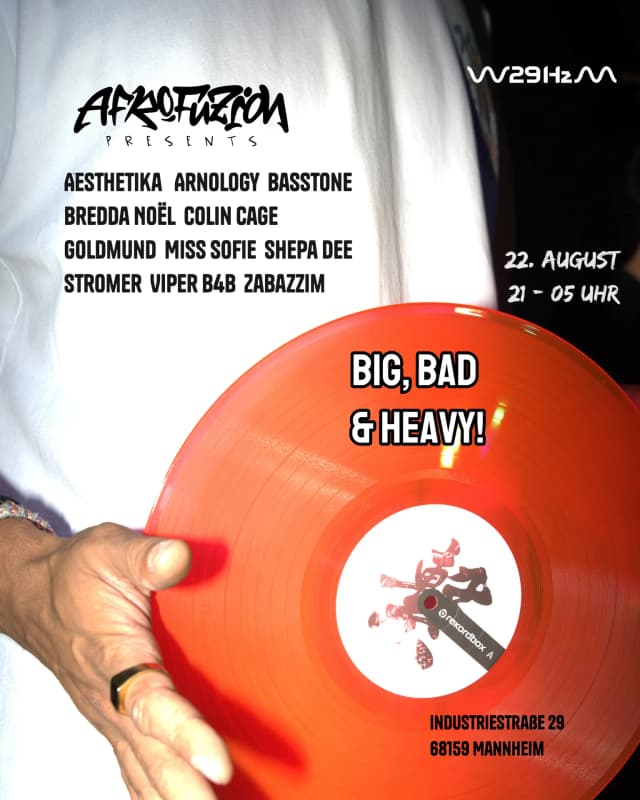 BIG BAD & HEAVY: Soundsystem Rave 😍🔊